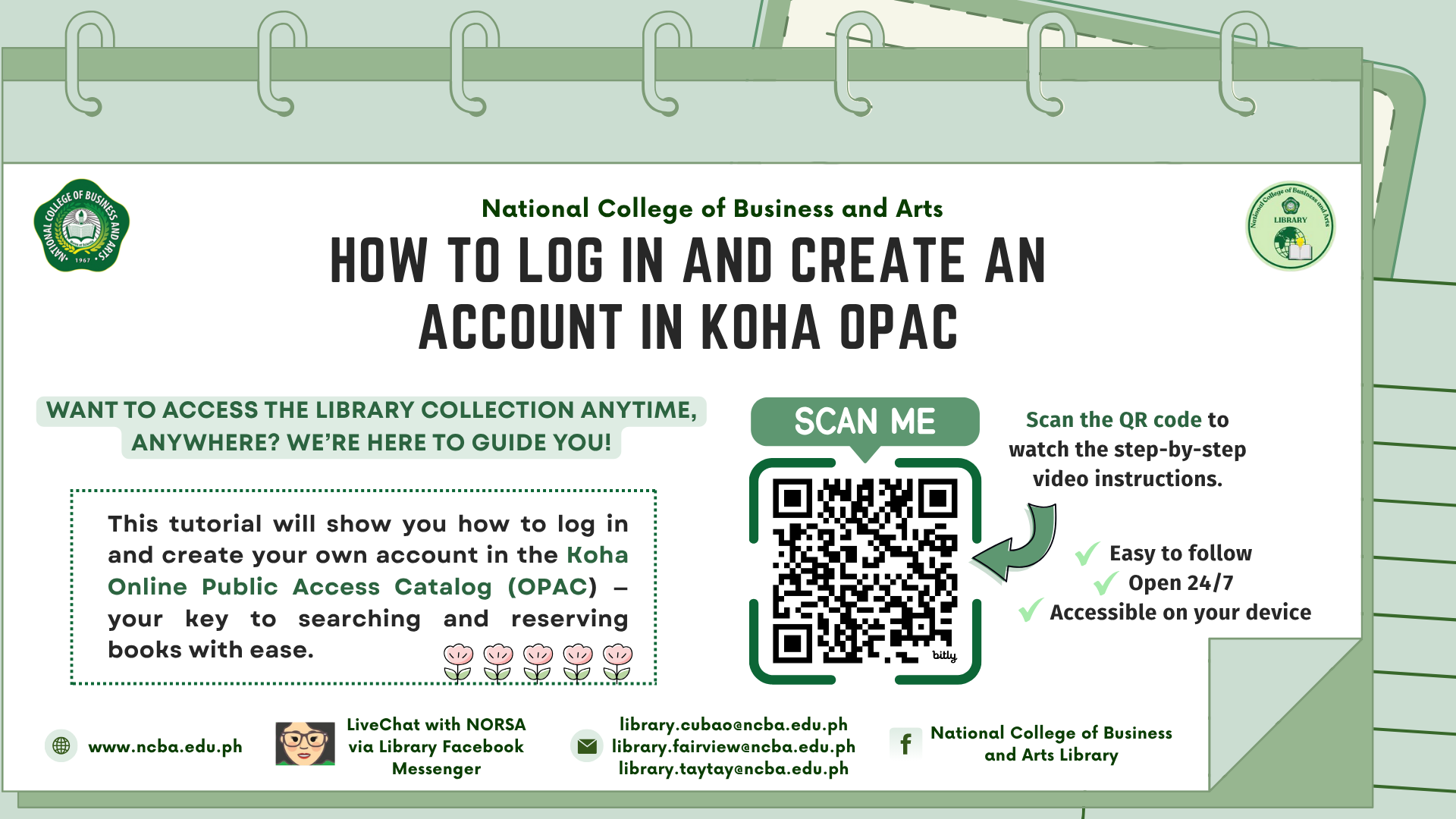 How to login to KOHA OPAC Account